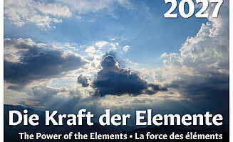 Kalender-Cover: Himmel mit Wolken