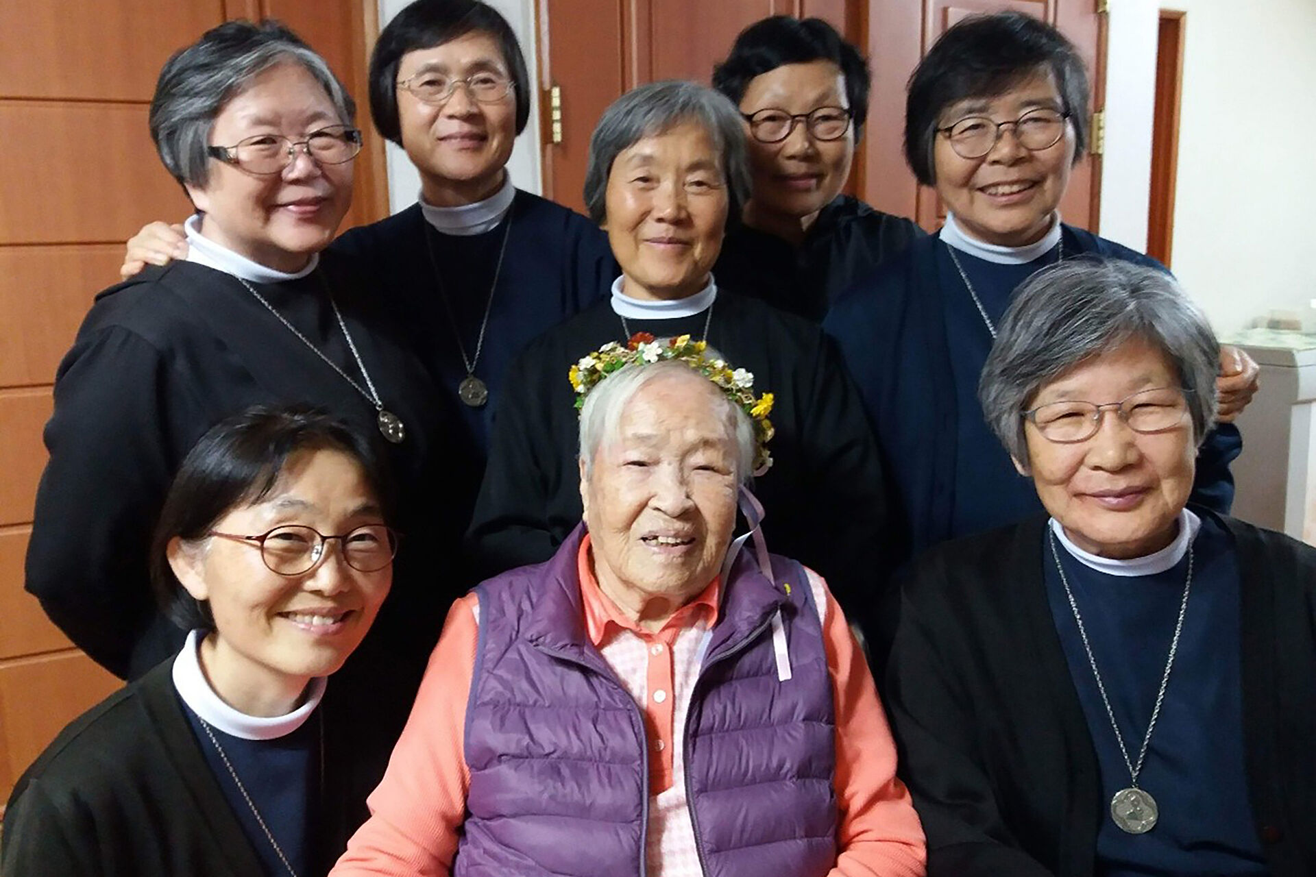 Group photo with Korean Diaconia sisters