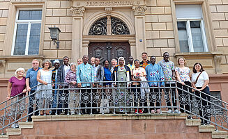 Gruppenbild mit Christ*innen aus Ghana.