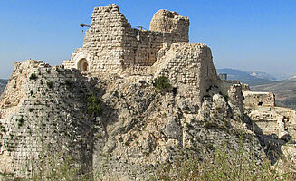Beaufort Crusader Castle in southern Lebanon.